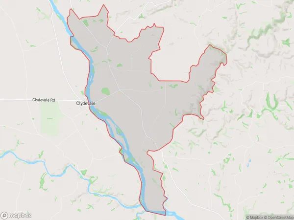 Greenfield, Otago Polygon Area Map