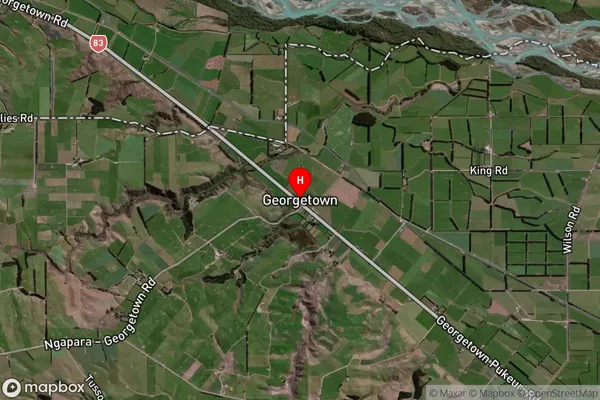 Georgetown,Otago Satellite Map