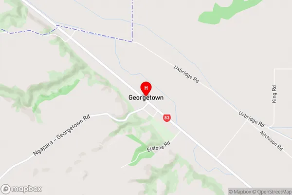 Georgetown,Otago Area Map