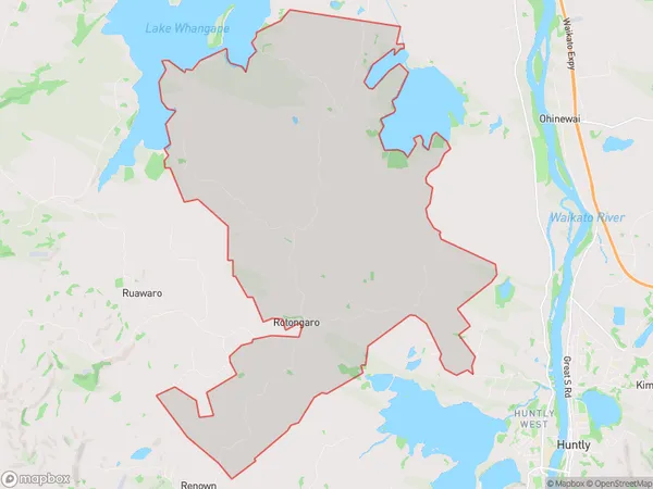 ZipCode 3772 Map for Rotongaro