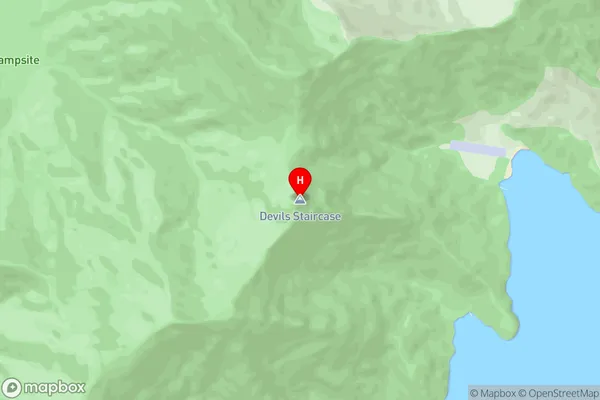 Devils Staircase,Marlborough Area Map