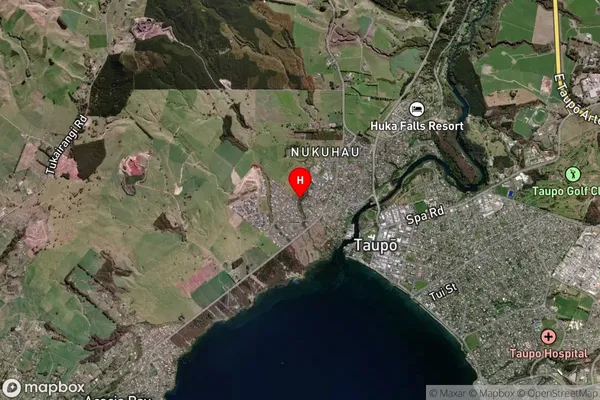 Nukuhau,Waikato Satellite Map