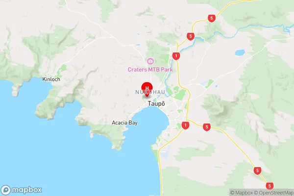 Nukuhau,Waikato Region Map