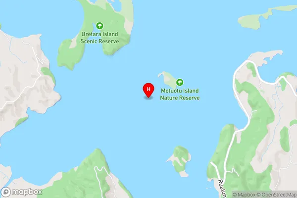 Ohiwa Harbour,Bay of Plenty Area Map