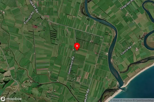 Paretai,Otago Satellite Map