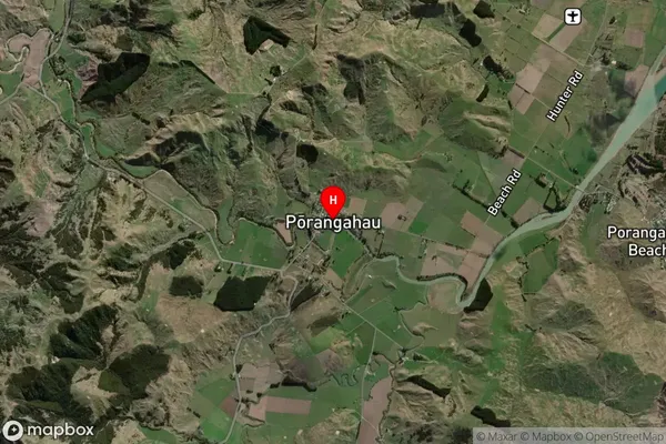 Porangahau,Hawke's Bay Satellite Map