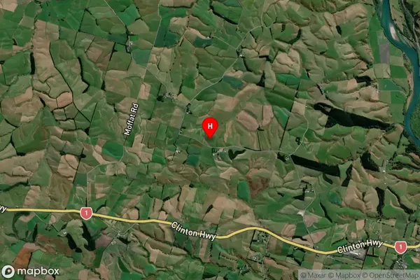 Te Houka,Otago Satellite Map