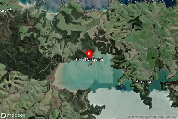 Te Ti Mangonui,Northland Satellite Map