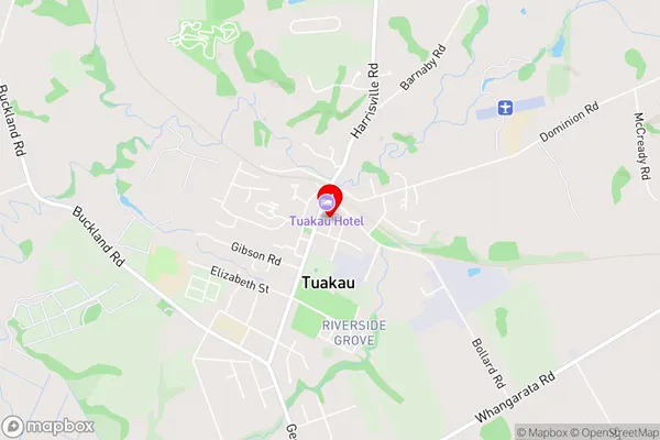 Tuakau,Waikato Area Map