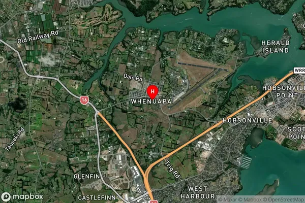 Whenuapai,Auckland Satellite Map