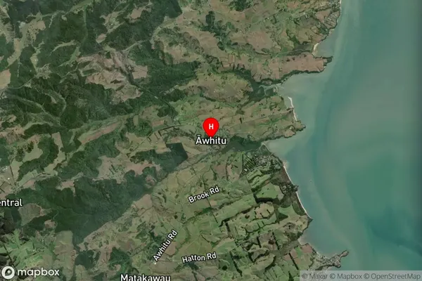 Awhitu,Auckland Satellite Map