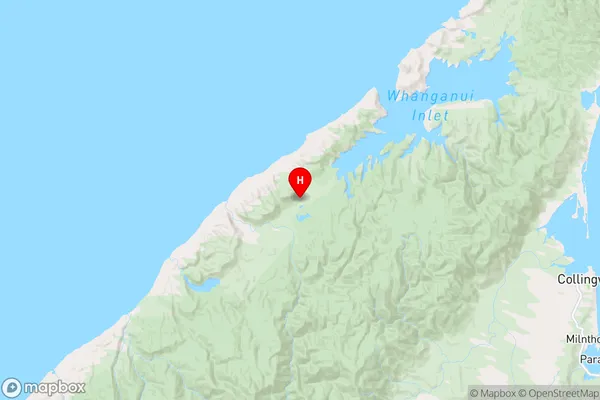 Mangarakau,Tasman Region Map