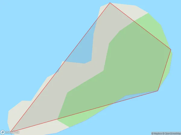 Belle Vue Island, Southland Polygon Area Map