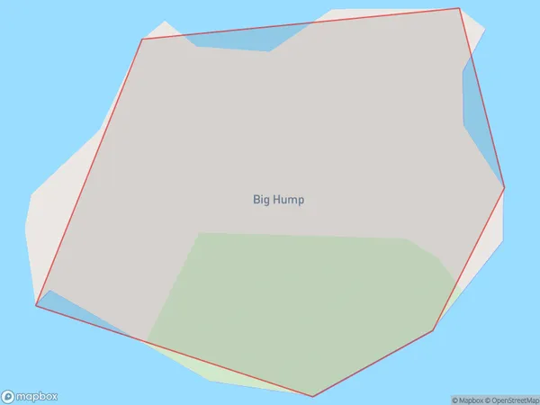 Big Hump, Waikato Polygon Area Map