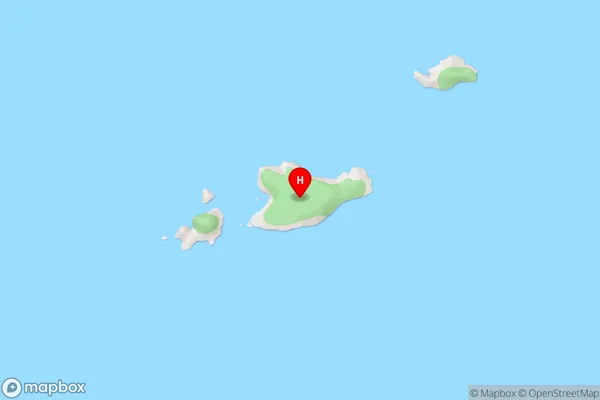 Big Island,Southland Area Map