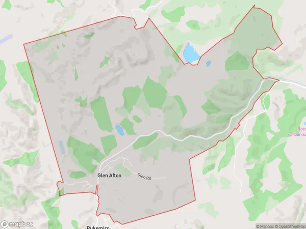 ZipCode 3771 Map for Glen Afton