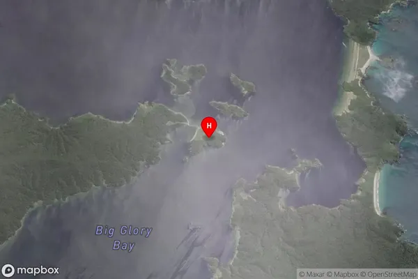 Bravo Island,Southland Satellite Map