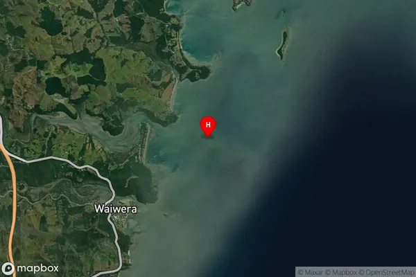 Brazier Rock,Auckland Satellite Map