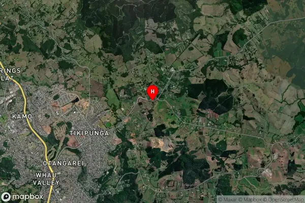 Glenbervie,Northland Satellite Map