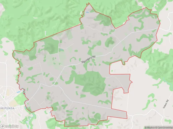 Glenbervie, Northland Polygon Area Map