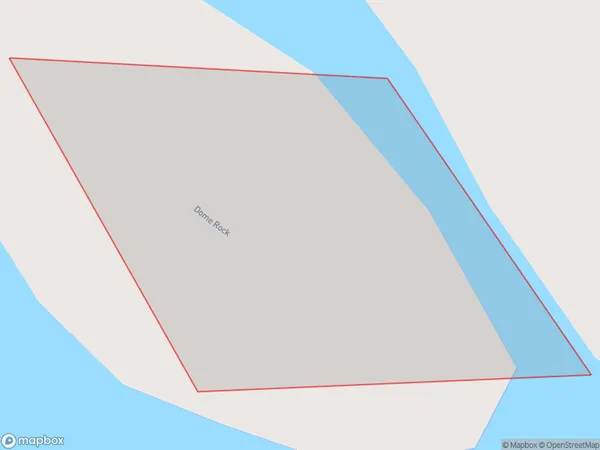 Dome Rock, Northland Polygon Area Map