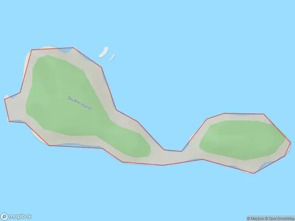 Double Island / Moturehu, Waikato Polygon Area Map