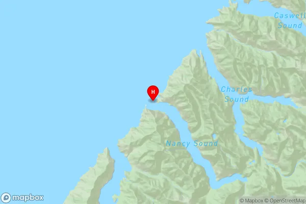 Entrance Island,Southland Region Map