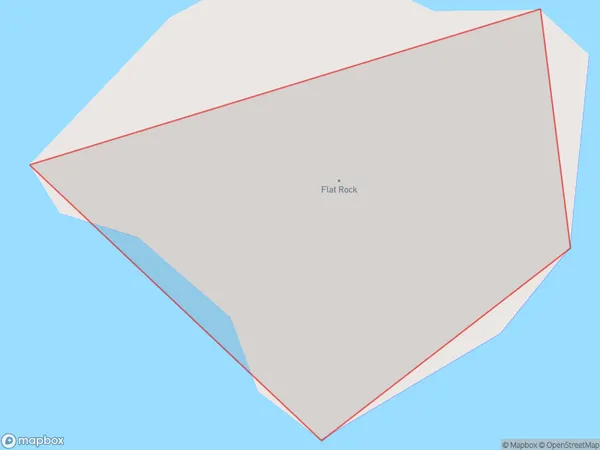 Flat Rock, Northland Polygon Area Map