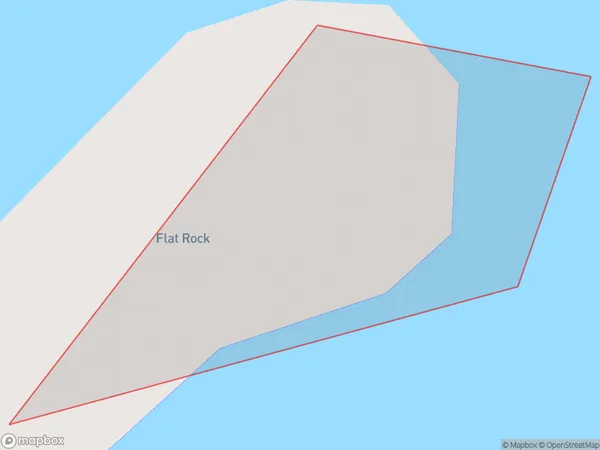 Flat Rock, Northland Polygon Area Map