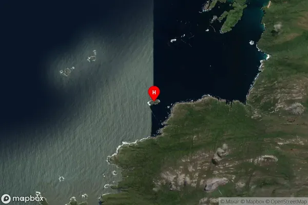 Goose Island,Southland Satellite Map