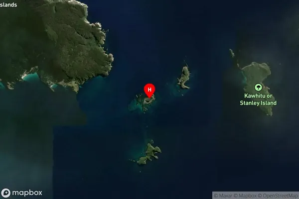 Green Island,Waikato Satellite Map