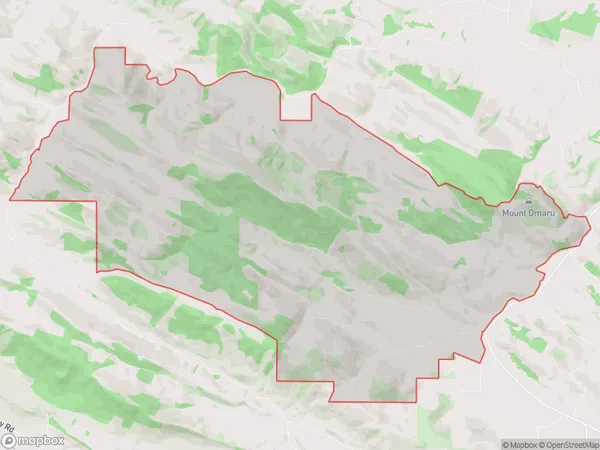 Glenomaru Valley, Otago Polygon Area Map