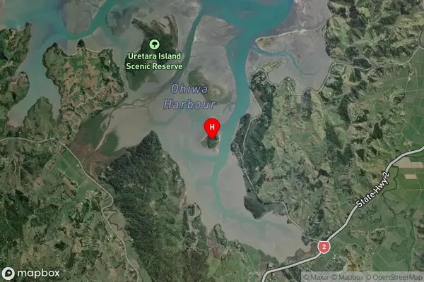 Hokianga Island,Bay of Plenty Satellite Map