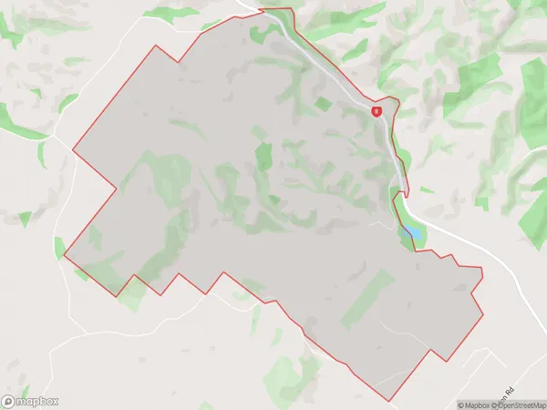 Glenore, Otago Polygon Area Map