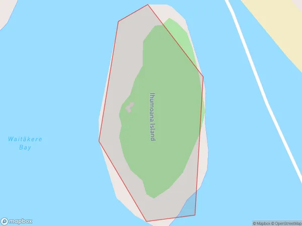 ZipCode 0614 Map for Ihumoana Island