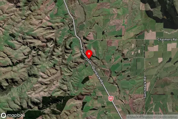 Glenpark,Otago Satellite Map