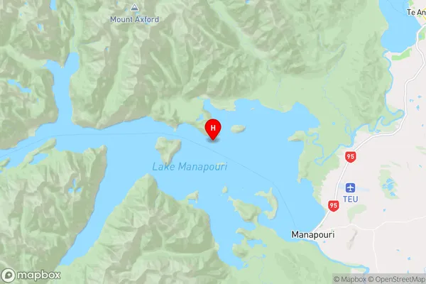 Isolde Island,Southland Region Map