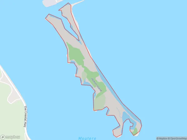 Jackett Island, Tasman Polygon Area Map