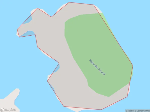 Kaihuka Island, Otago Polygon Area Map