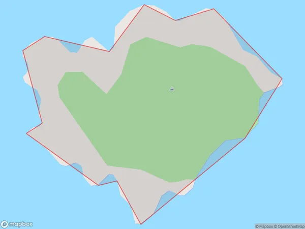 Kaimohu Island, Southland Polygon Area Map