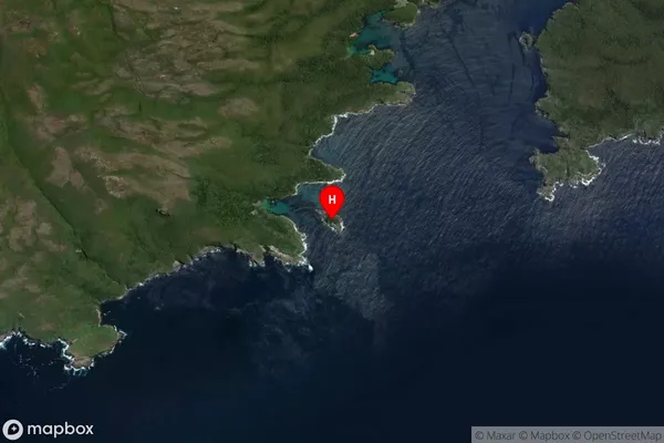Kaninihi Island,Southland Satellite Map
