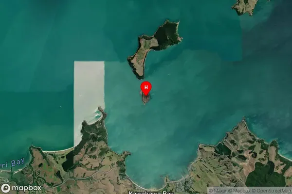 Karamuramu Island,Auckland Satellite Map