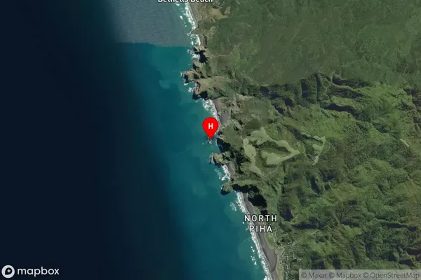 Keyhole Rock,Auckland Satellite Map