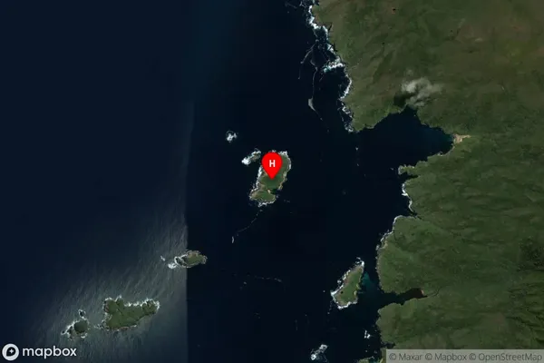Kundy Island,Southland Satellite Map