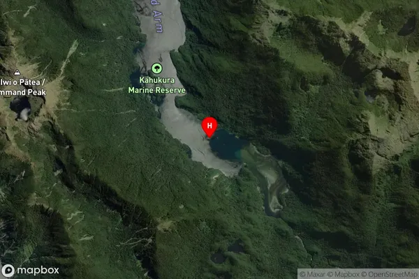 Lloyd Island,Southland Satellite Map