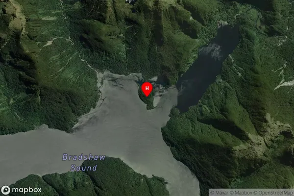 Macdonell Island,Southland Satellite Map