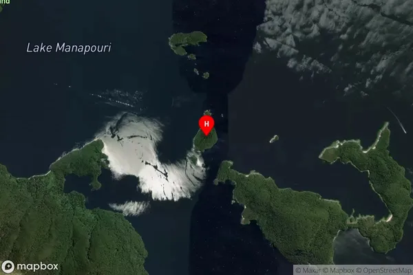 Mahara Island,Southland Satellite Map