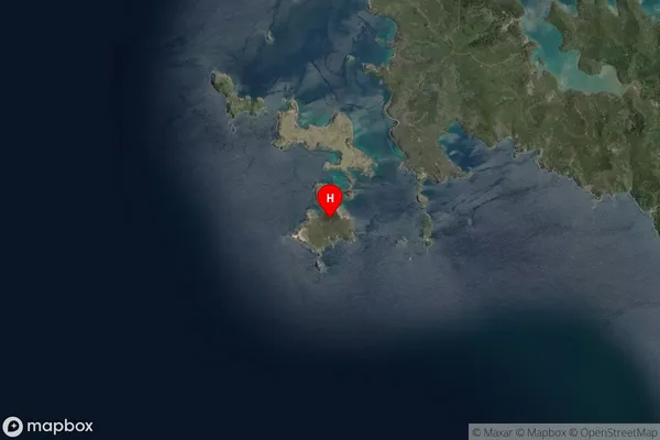 Mahuki Island / Anvil Island,Auckland Satellite Map