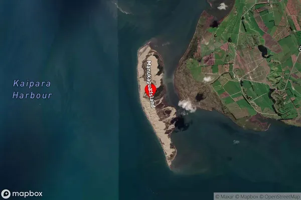 Manukapua Island,Auckland Satellite Map
