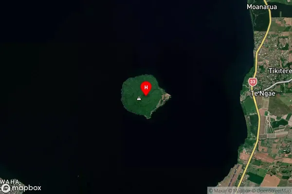 Mokoia Island,Bay of Plenty Satellite Map